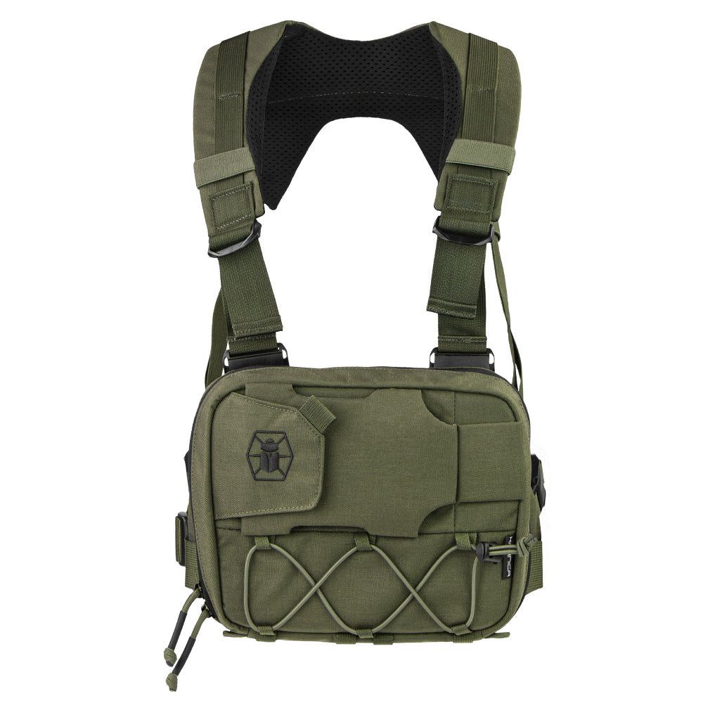 Durable Tactical Chest Rig | 500D Cordura Nylon Utility Rig for ...