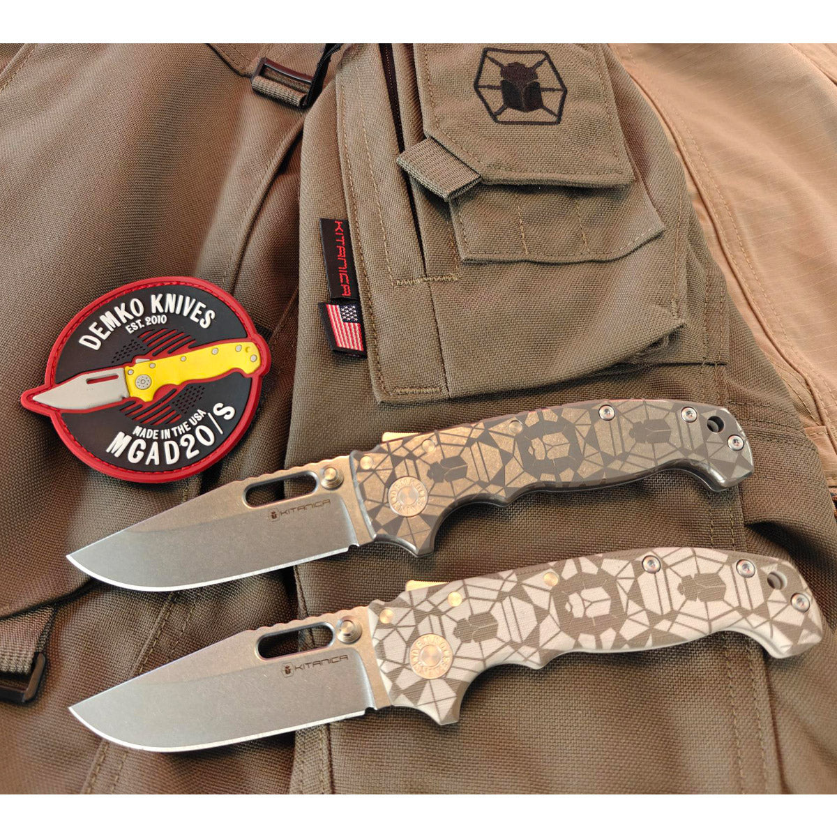 Kitanica/Demko MGAD20S Folding Knife with Shark-Lock®