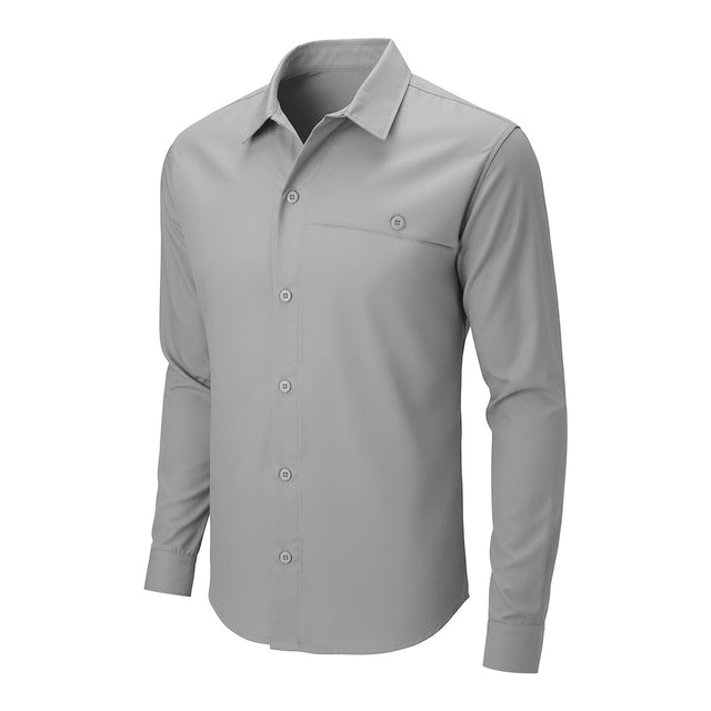 Kitanica Magnum Shirt Long Sleeve Light Grey
