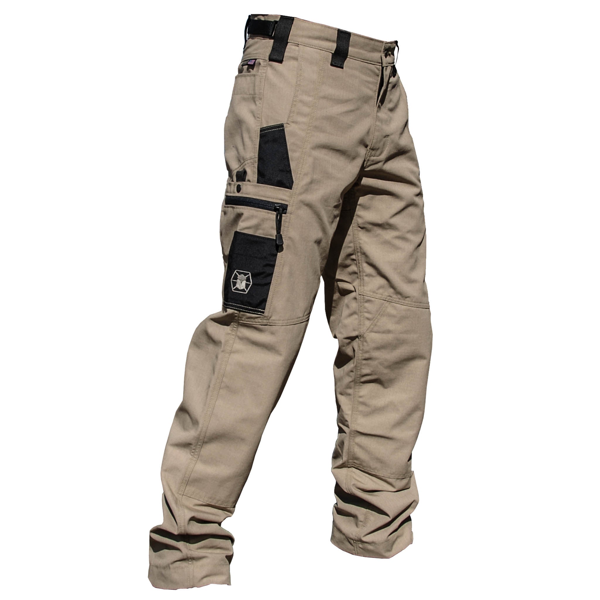 KITANICA RSP Khaki Tactical Pants Breathable Ripstop with Reinforced Pockets 38x37 Made in Philippines