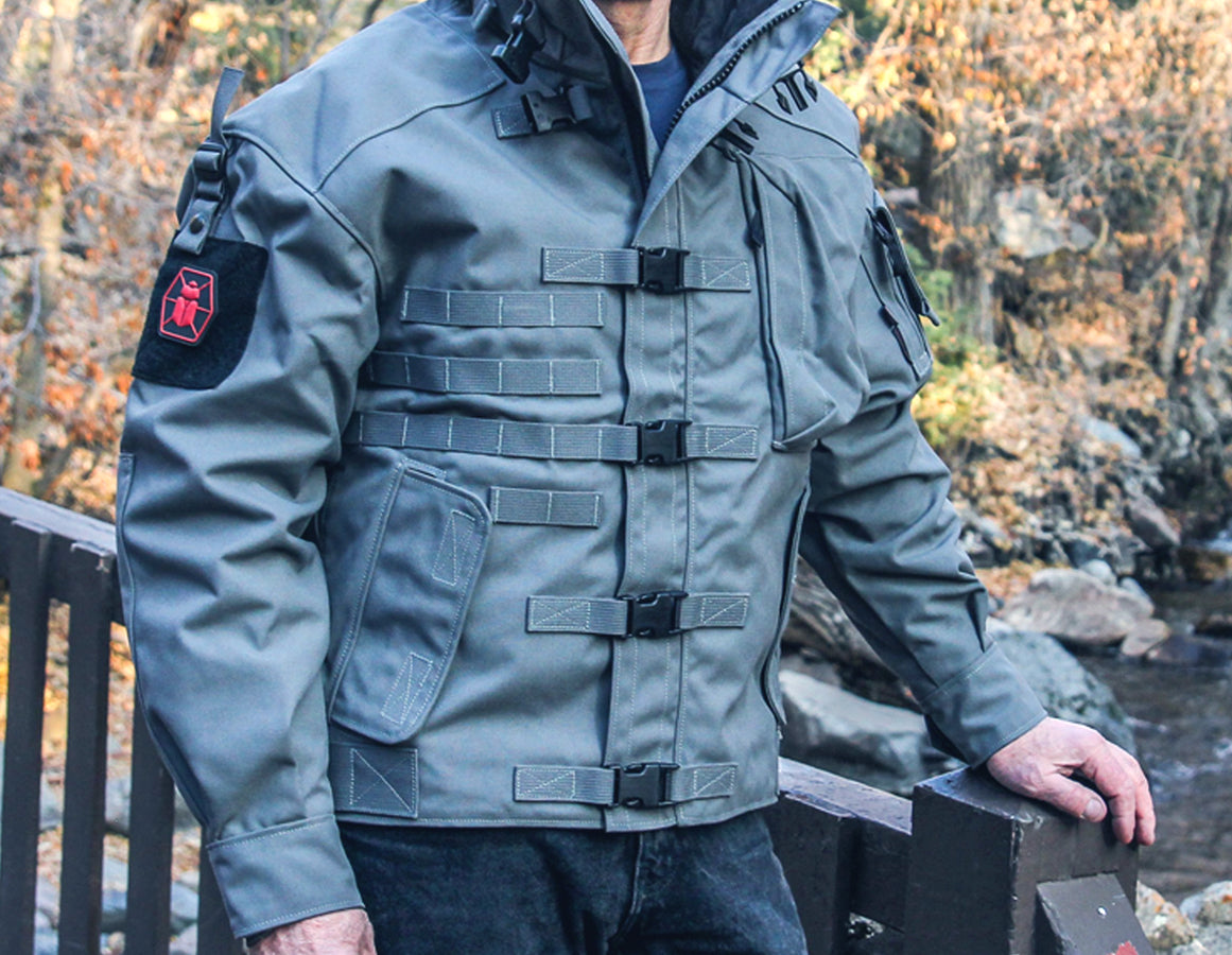 Kitanica MARK I Jacket - Durable 1000D CORDURA® with MOLLE Webbing and  Fleece Compatibility