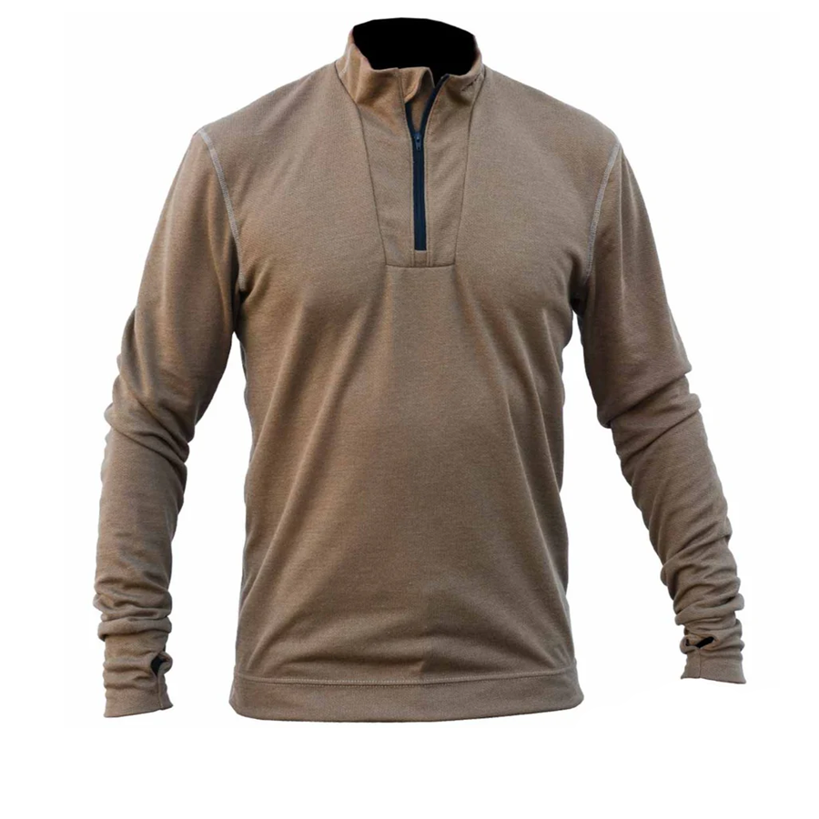 FCRB × POLARTEC BASE LAYER TOP 281Z Mens Polartec Power Grid Thermal Base Layer - Long