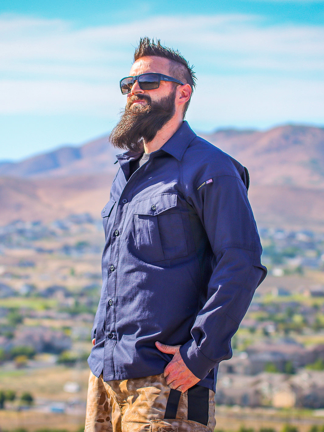 Kitanica Men's Lightweight Vented Shirt - U.S.A. Made