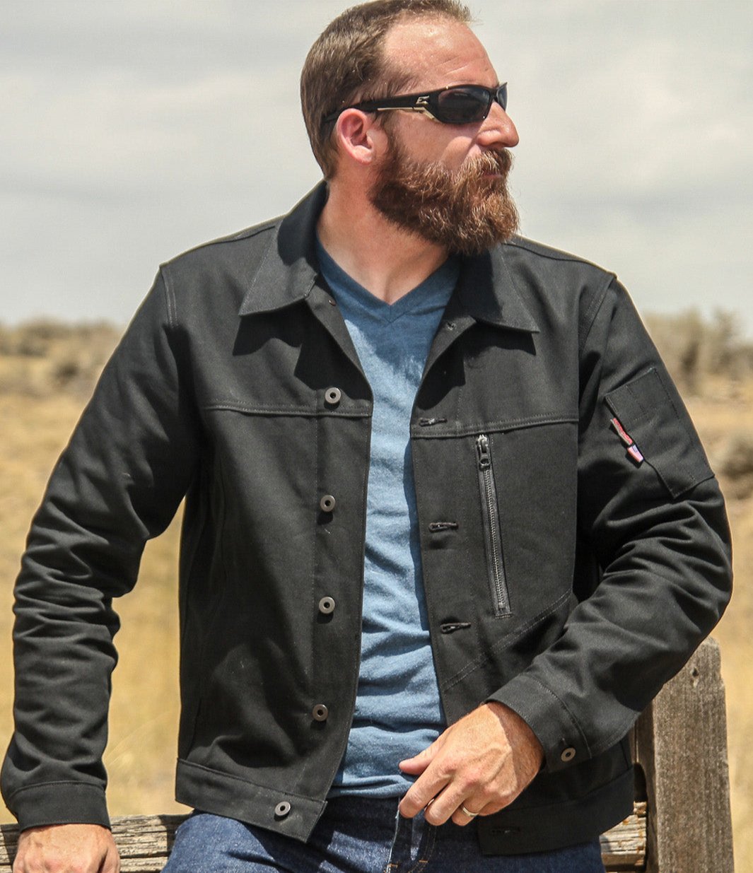 Kitanica Men's Cotton Duck Roughneck Canvas Jacket | U.S.A. Made