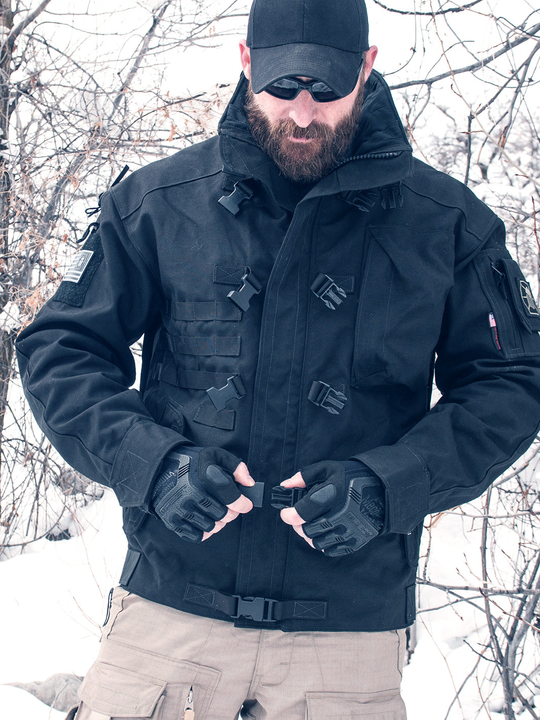 Kitanica MARK I Jacket - Durable 1000D CORDURA® with MOLLE Webbing and  Fleece Compatibility