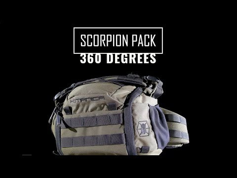 Scorpion Pack & Water Bottle Holster Combo